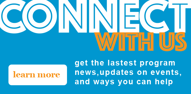 Connect with us - sign up to receive our e-newsletter